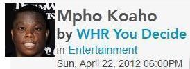 0990 You Decide Live Radio Show with Mpho Koaho