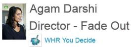 0945 – Agam Darshi Director of Fade Out
