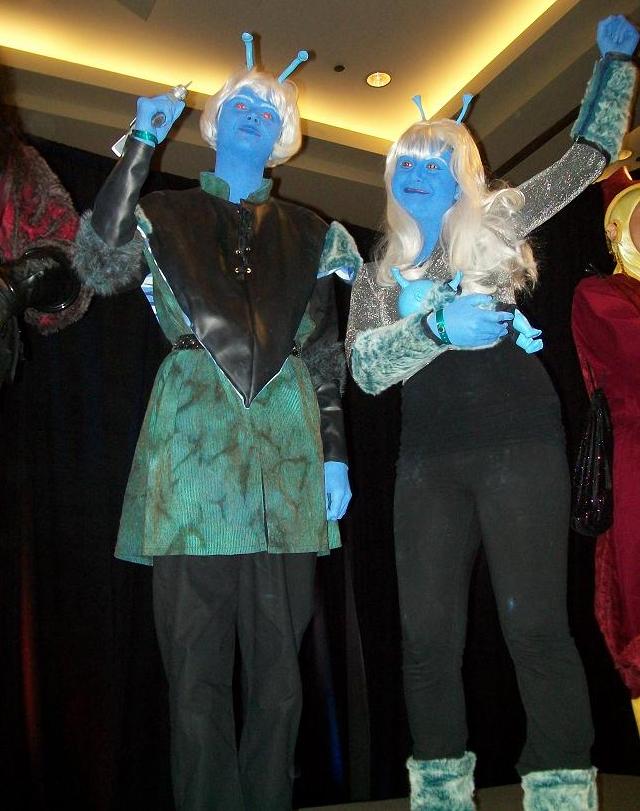 Creation Star Trek San Francisco - Andorians 3rd place contest winners!