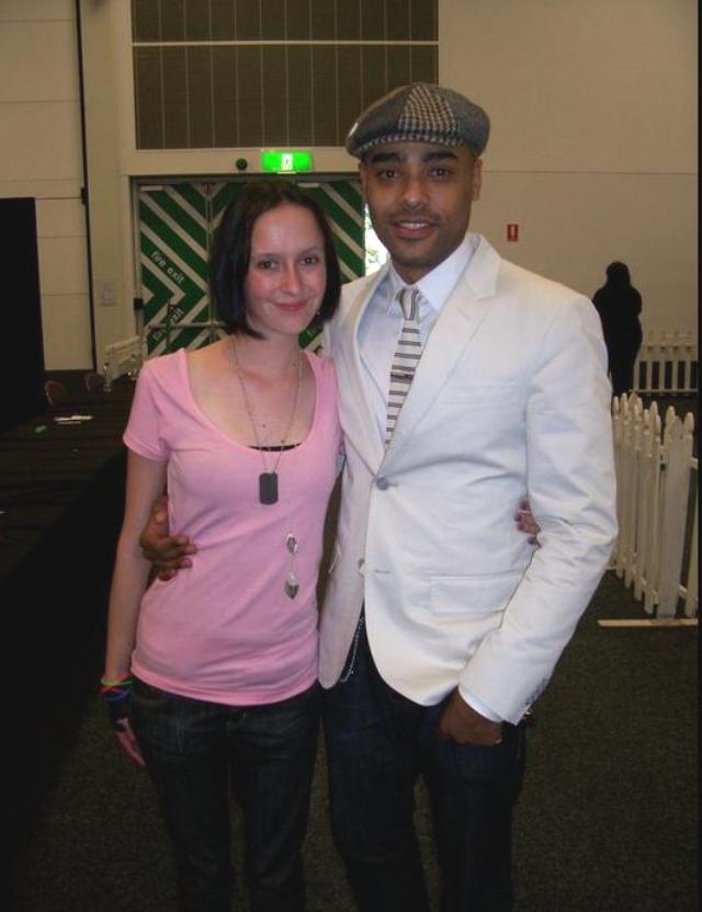 2011 - Armageddon Expo Auckland Andy and Rainbow Francks