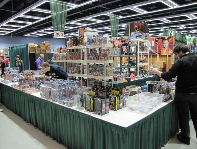 Emerald City Comic-Con 2011 - Vendors hall