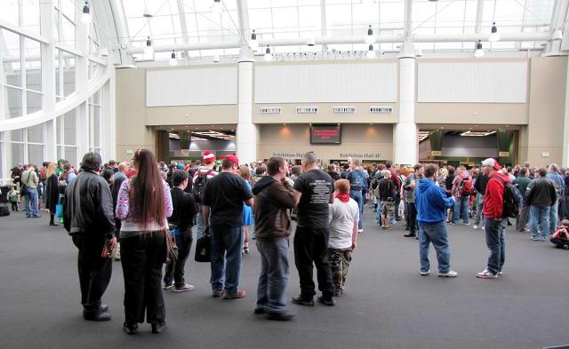 Emerald City ComicCon 2011 - Inside the center