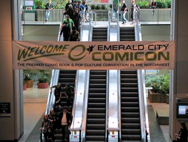 Emerald City ComicCon 2011 Entrance Banner