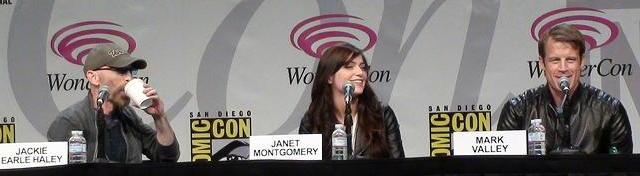 WonderCon 2011 Jackie Earle Haley, Janet Montgomery, Mark Valley