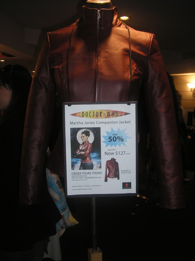 Scifi on the Rock - Doctor Who replica jacket