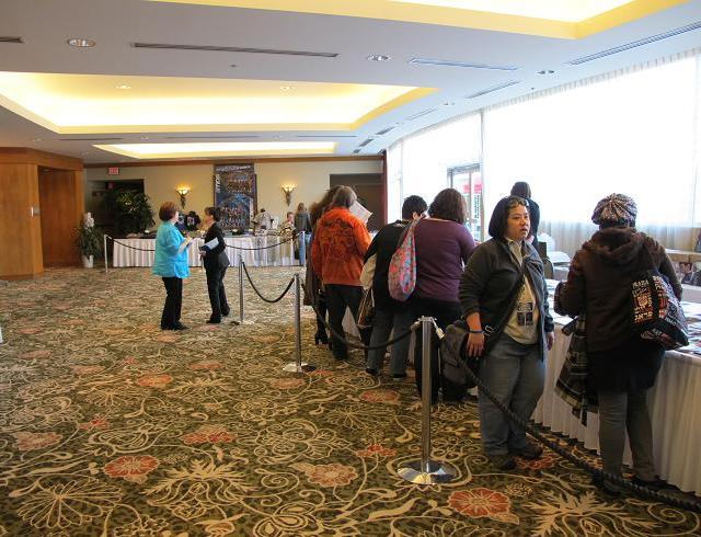 Stargate Vancouver Spring 2011 - Registration area