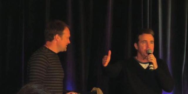 Stargate Vancouver 2011 - David Hewlett and Paul McGillion