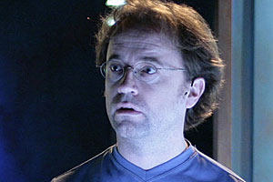 David Nykl as Stargate Atlantis' Dr. Radek Zelenka