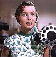 Debbie Reynolds from Singin in the Rain