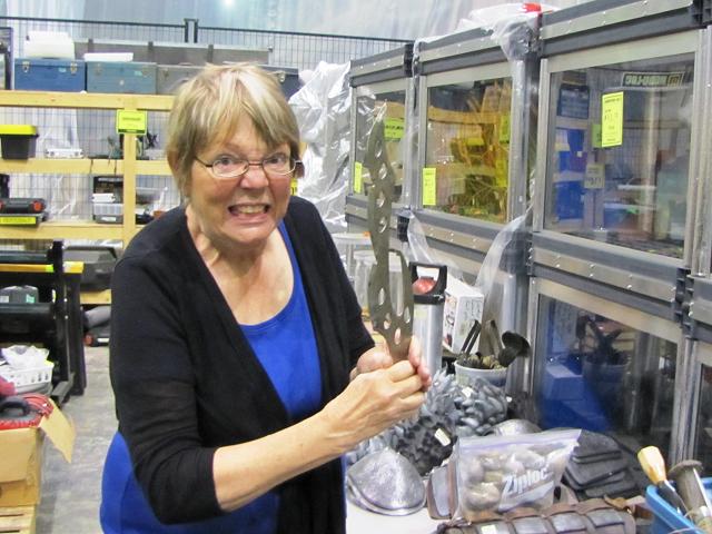 Stargate Liquidation - Patty with prop weapon