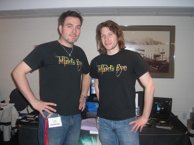 Thomas Gofton and Ton Brown of Mind's Eye web series!