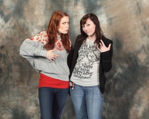 Calgary Expo 2011 - Felicia and Steph