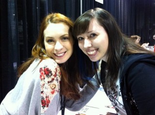 Calgary Expo 2011 - Felicia Day and Steph