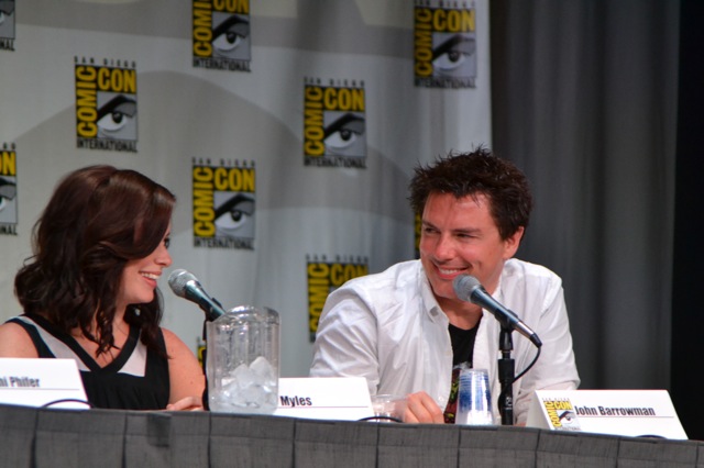 Torchwood SDCC- Eve & John talking