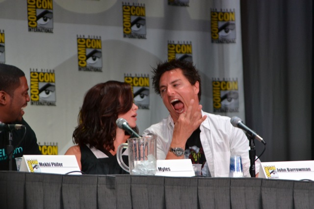 Torchwood SDCC- Eve flirting