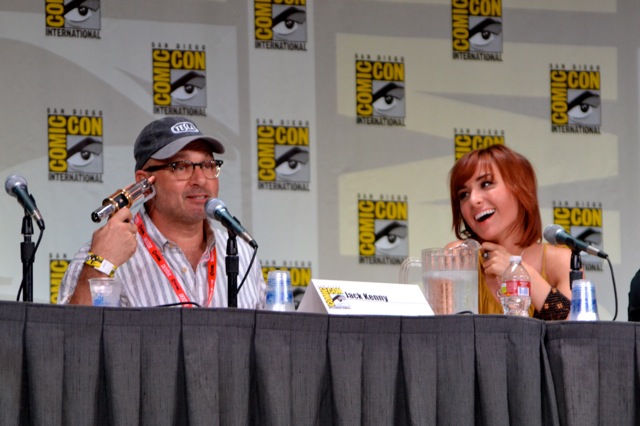 Warehouse 13 SDCC- Jack Kenny & Telsa Gun