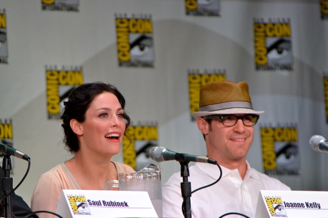 Warehouse 13 SDCC- Joanne & Eddie