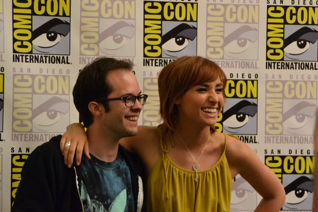 Warehouse 13 SDCC- Neil & Allison