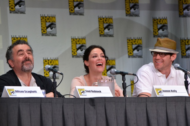 Warehouse 13 SDCC- Saul, Eddie, & Joanne