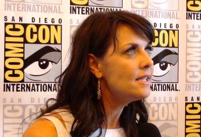 Comic-Con 2011 Sanctuary Press - Amanda Tapping