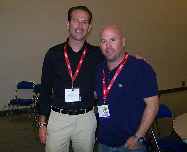 Comic-Con 2011 Falling Skies Press - Darryl Frank and Justin Falvey