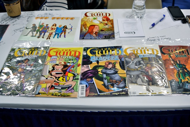 Guild Interview SDCC- guild booth comic