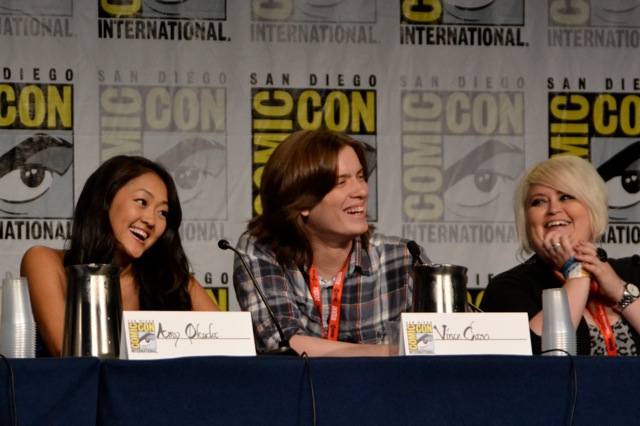 Guild SDCC- Amy, Vince, & Robin