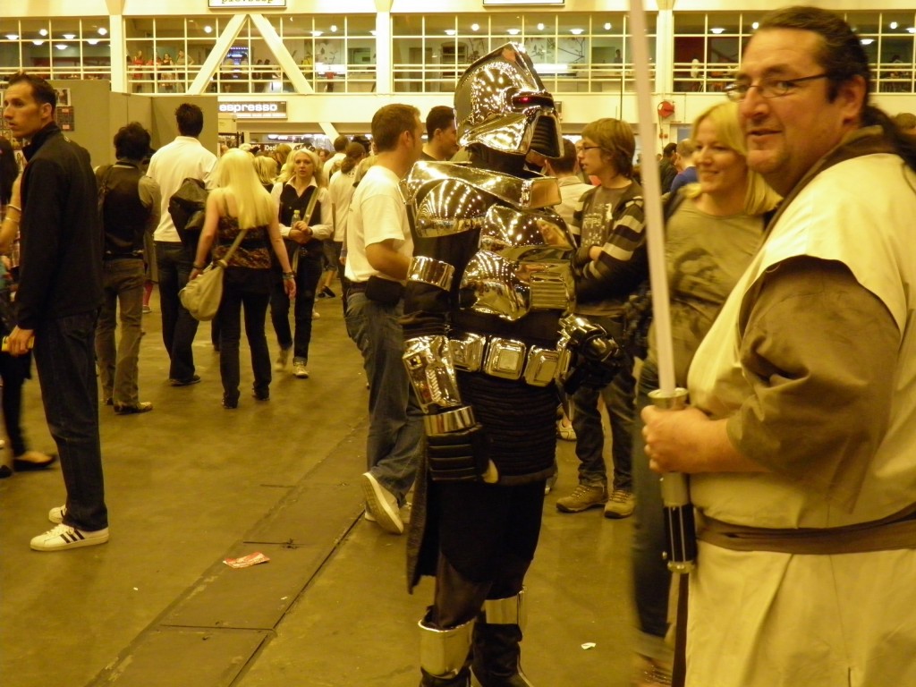 London Film and Comic Convention - fans in costume