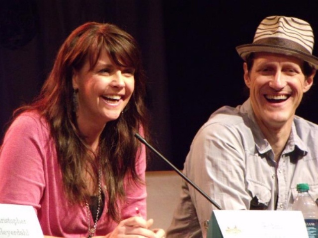 DragonCon 2011 Amanda and Chris at Sanctuary panel