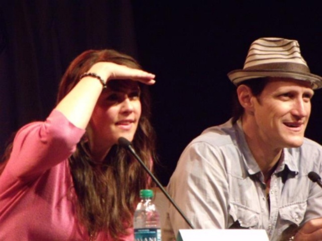 DragonCon 2011 - Amanda and Chris at Sanctuary panel