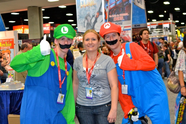 My SDCC adventure-Anne & Mario bros