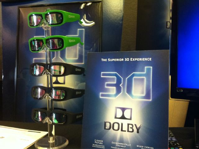 3D Entertainment Summit 2011 - Dolby 3D glasses