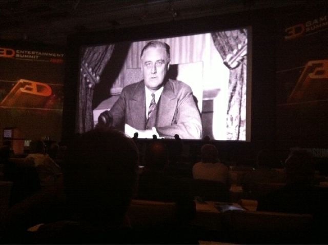 3D Entertainment Summit - FDR in 3D