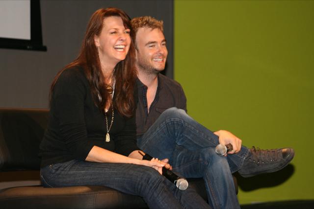 Armageddon Expo Melbourne - Amanda Tapping and Robin Dunne