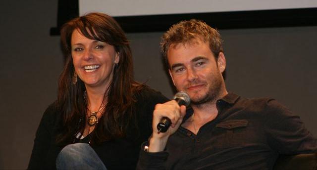 Armageddon Expo Melbourne - Amanda Tapping and Robin Dunne