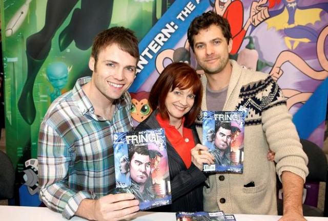 Wondercon 2012 - Seth Gabel, Blair Brown and Josh Jackson of Fringe