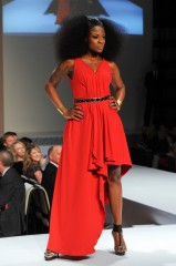 The Heart Truth Canada - Jully Black wearing Lauren Bagliore