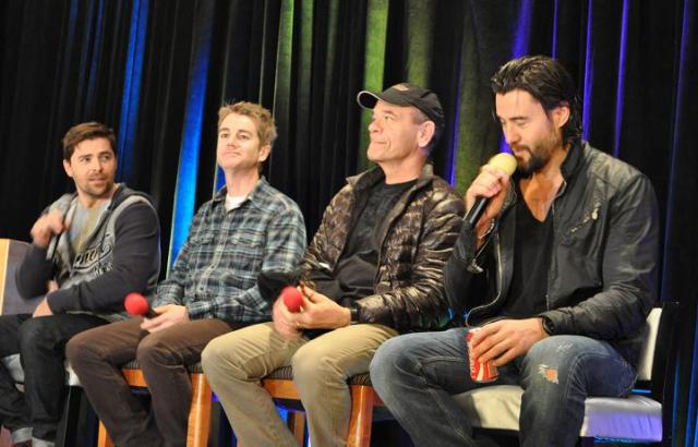 Stargate Vancouver 2012 - Kavan Smith, Chuck Campbell, Robert Picardo and Steve Bacic