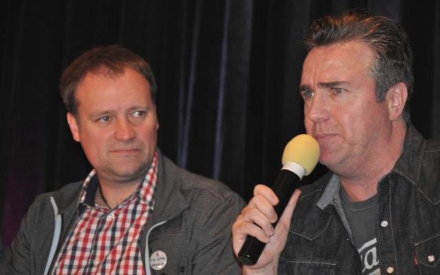 Stargate Vancouver 2012 - David Hewlett and Paul McGillion