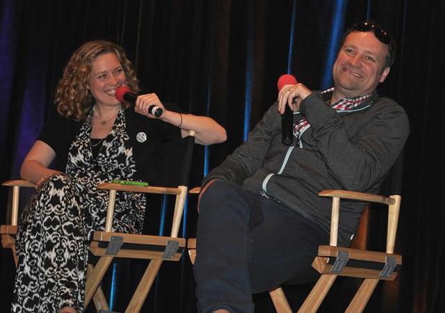 Stargate Vancouver 2012 - Kate and David Hewlett