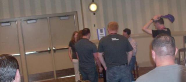 BotCon 2012 - Fans mingle as the convention ends