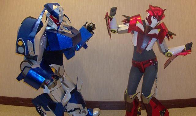 BotCon 2012 - Transformers costumes!