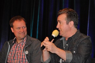 Stargate Vancouver 2012 - David Hewlett and Paul McGillion