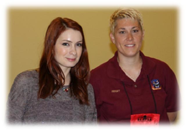 Origins Game Fair 2012 - Felicia Day and me FidgetTBC