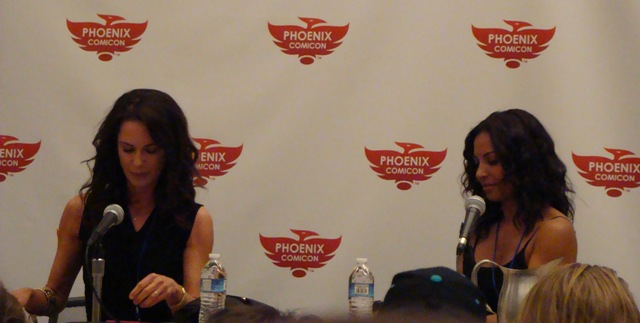 Phoenix Comicon 2012 - Debrah farentino and Salli Richardson-Whitfield
