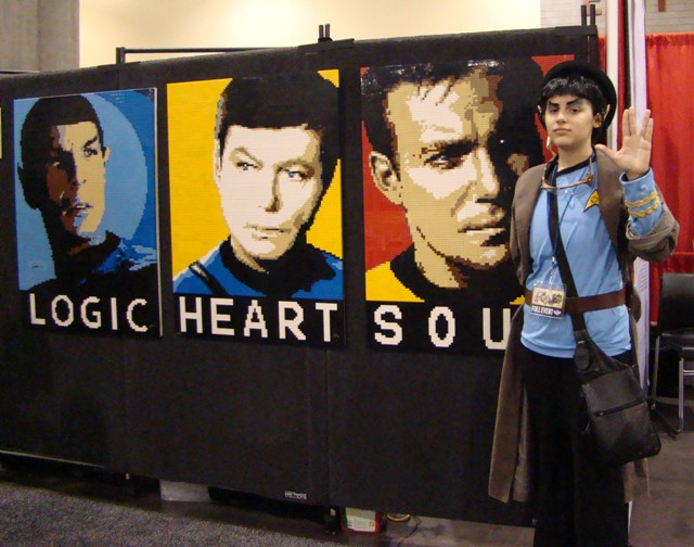 Phoenix Comicon 2012 - Spock, McCoy and Kirk