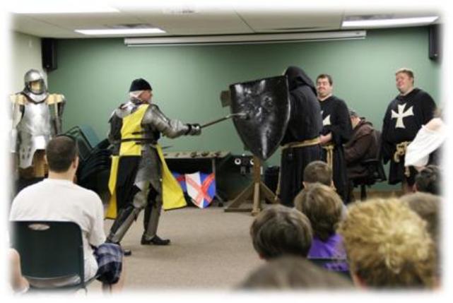 Reading Renaissance Festival - New Empire Troupe delivers a piercing blow!