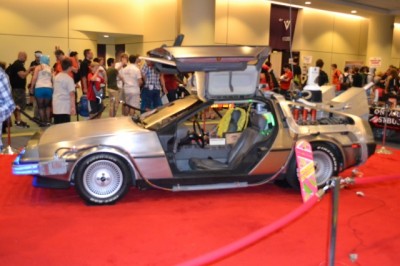 Toronto Fan Expo - Back to the Future DeLorean