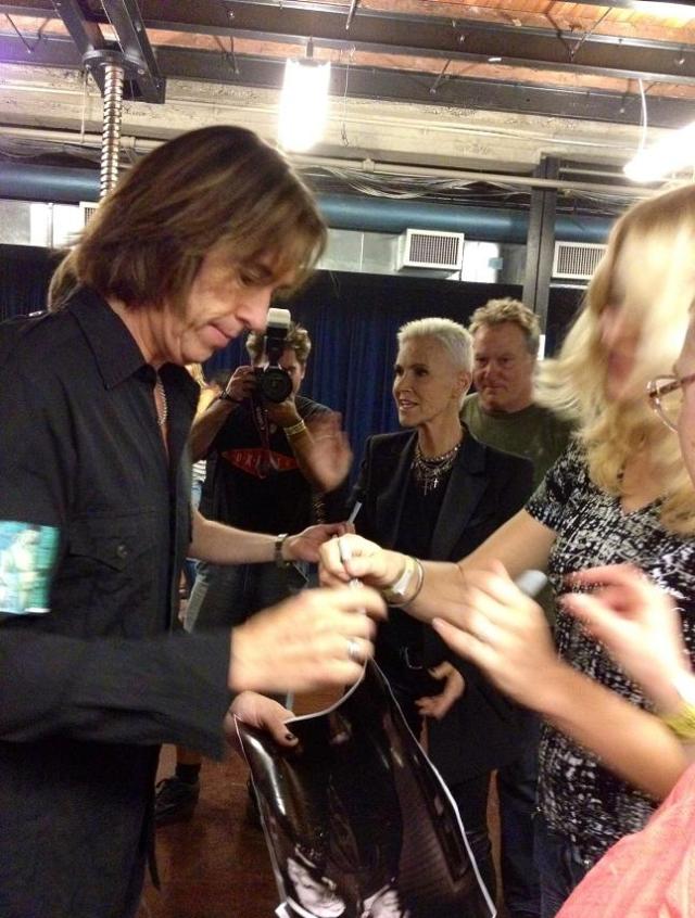 Roxette NYC 2012 - Per autograph signings