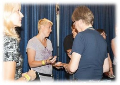 Roxette NYC 2012 - FidgetTBC at autograph signings